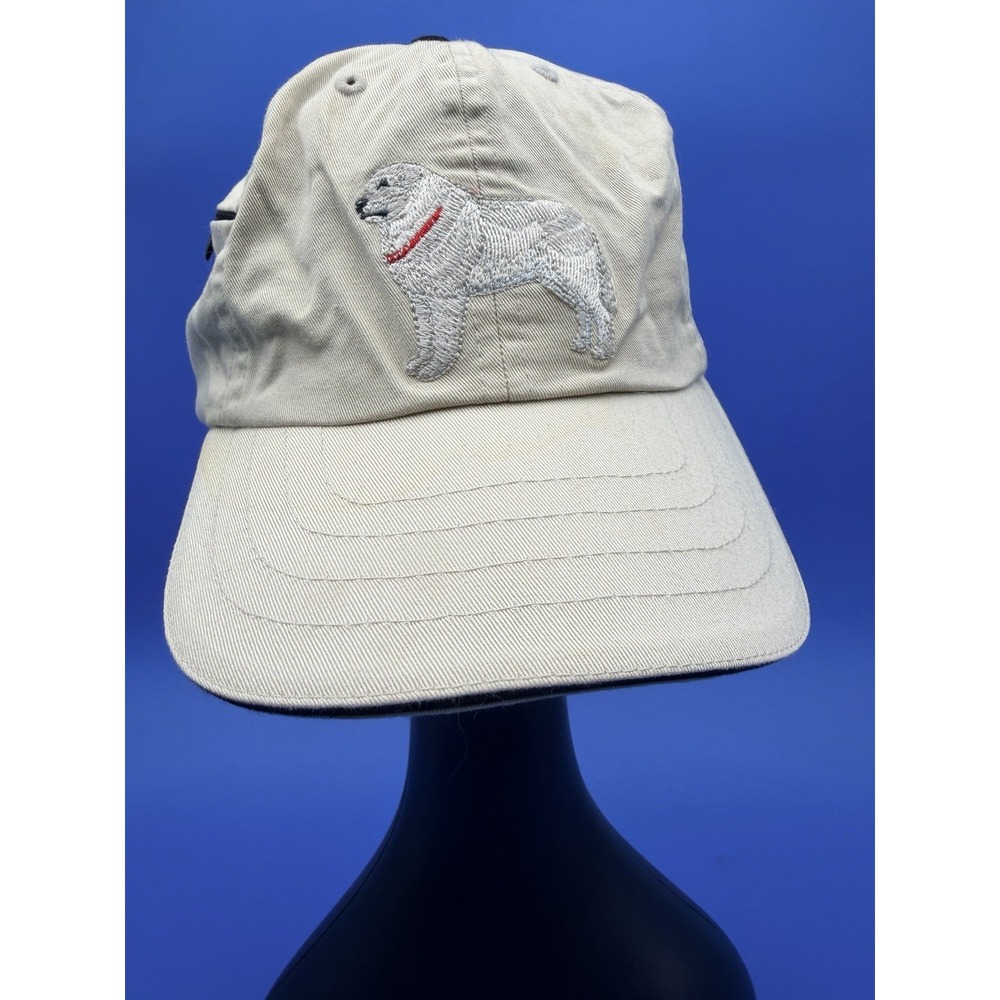 Your Breed Great Pyrenees Dog Baseball Cap Hat Khaki Zipper Pocket Adjustable